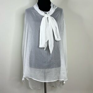 BULULU Sheer Resort Blouse S/M